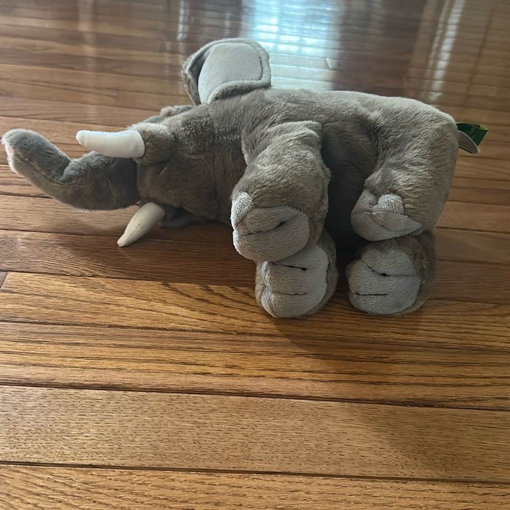 🐘 WILD REPUBLIC Gray Elephant Stuffed Animal stuffie kids toy - Picture 7 of 9